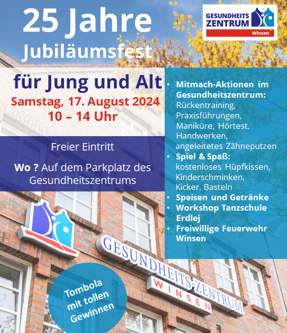 Jubiläumsfest für Jung & Alt